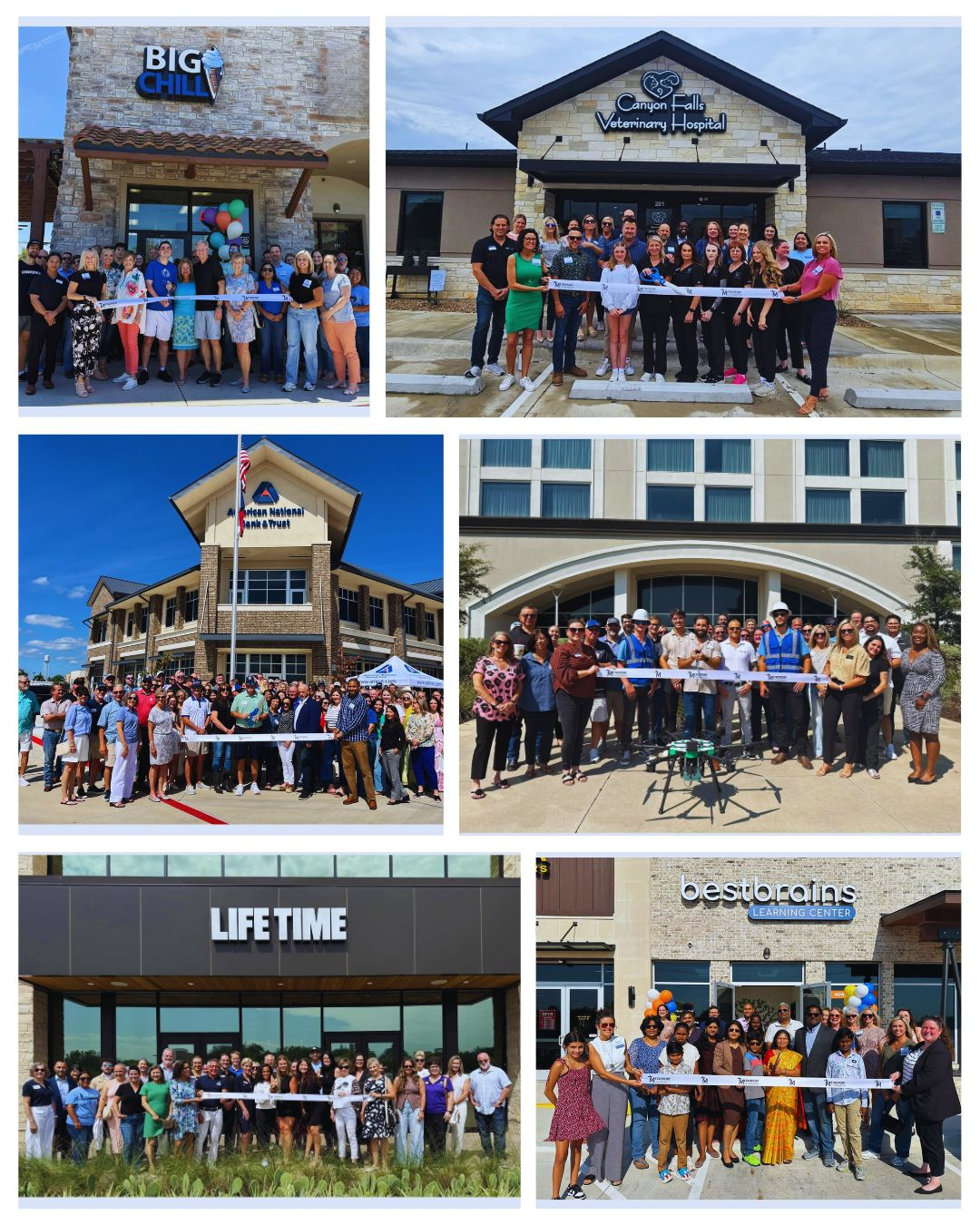 Community ribbon cutting events